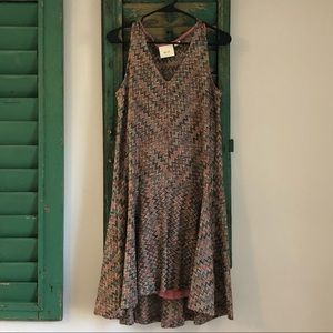 Anthropologie Maeve High/low Dress